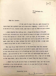 Letter to Lorne Pierce